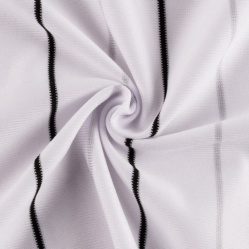 浅灰色条纹经编面料